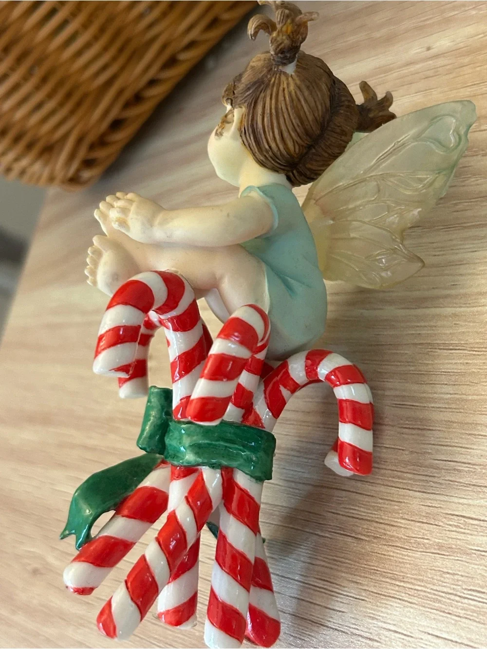 My little kitchen fairies 2003 “ candy cane fairie “ 113347 enesco Christmas